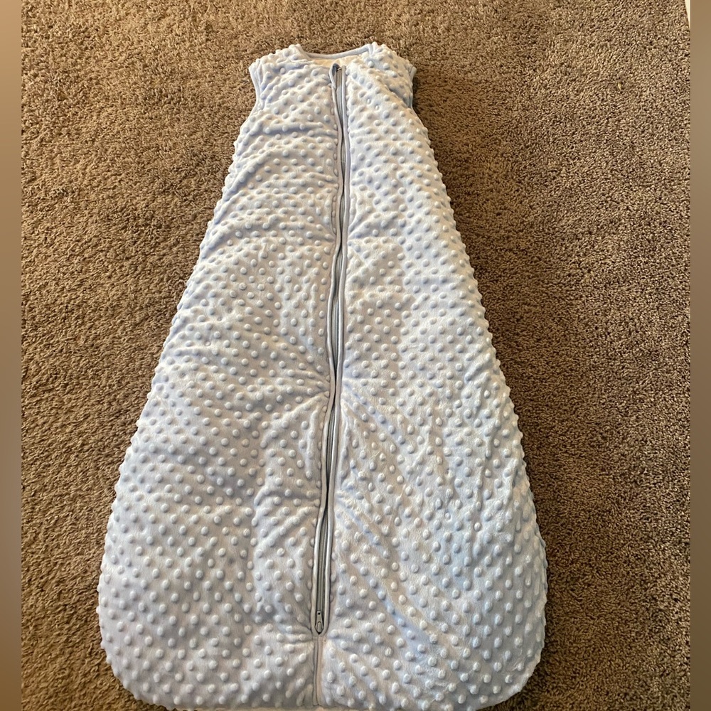 Large Light Blue Wearable Blanket/Sleepsack